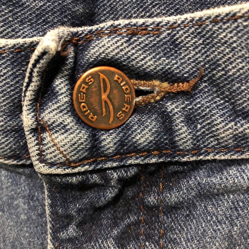 Vintage Riders Denim High Rise Mom Jean Shorts - Picture 6 of 9